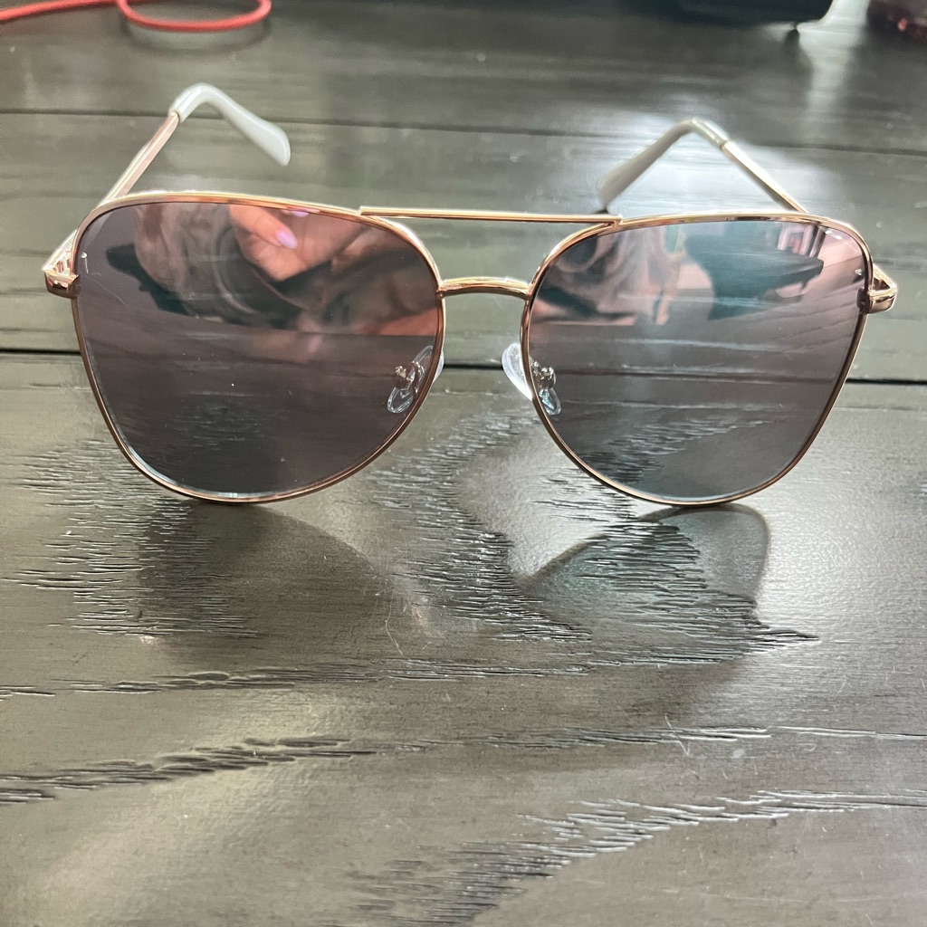 Express Mirrored Aviator Sunglasses